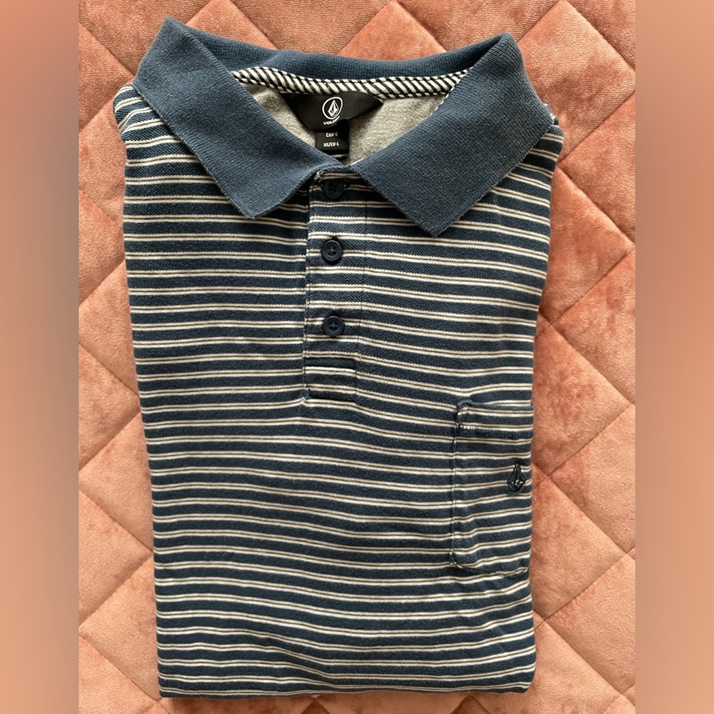Volcom Striped Polo
